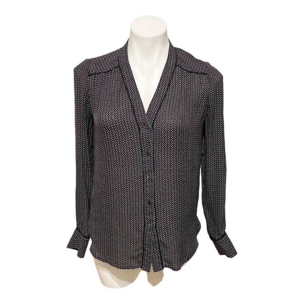 Theory "Wore on TV" by Vanessa on Last Man Standing Show Long Sleeve Sil…